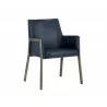 Bernadette Dining Armchair - Bravo Admiral - Angled View - Bernadette Dining Armchair - Bravo Admiral - Angled View