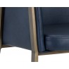 Bernadette Dining Armchair - Bravo Admiral - Seat Close-up