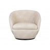Treviso Swivel Lounge Chair - Bravo Cream - Front View