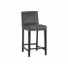 Brooke Counter Stool - Bravo Portabella/Ivory, Angled View - Brooke Counter Stool - Bravo Portabella/Ivory, Angled View