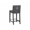 Brooke Counter Stool - Bravo Portabella/Ivory, Back A ngle - Brooke Counter Stool - Bravo Portabella/Ivory, Back A ngle