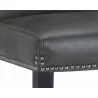 Brooke Counter Stool - Bravo Portabella/Ivory, Seat Close-up - Brooke Counter Stool - Bravo Portabella/Ivory, Seat Close-up