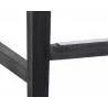 Brooke Counter Stool - Bravo Portabella/Ivory, Lower Seat Close-up - Brooke Counter Stool - Bravo Portabella/Ivory, Lower Seat Close-up