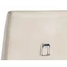 SUNPAN Brooke Dining Chair - Bravo Cream, Back Closeup View - SUNPAN Brooke Dining Chair - Bravo Cream, Back Closeup View