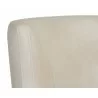 Hayden Dining Chair - Bravo Cream - Seat Back Close-up - Hayden Dining Chair - Bravo Cream - Seat Back Close-up