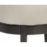 Hayden Dining Chair - Bravo Cream - Seat Close-up - Hayden Dining Chair - Bravo Cream - Seat Close-up