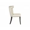 SUNPAN Murry Dining Chair - Bravo Cream/Coal Black/Havana Dark Brown/Overcast Grey, Side Angle - SUNPAN Murry Dining Chair - Bravo Cream/Coal Black/Havana Dark Brown/Overcast Grey, Side Angle