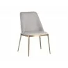 Dover Dining Chair - Napa Stone / Polo Club Stone - Angled - Dover Dining Chair - Napa Stone / Polo Club Stone - Angled