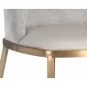Dover Dining Chair - Napa Stone / Polo Club Stone - Seat Close-up - Dover Dining Chair - Napa Stone / Polo Club Stone - Seat Close-up