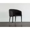 Asher Dining Armchair - Abbington Black / Napa Black - Lifestyle - Asher Dining Armchair - Abbington Black / Napa Black - Lifestyle
