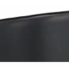 Asher Dining Armchair - Abbington Black / Napa Black - Back Close-Up - Asher Dining Armchair - Abbington Black / Napa Black - Back Close-Up