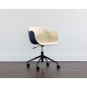 Owen Office Chair - Dillon Cream / Dillon Thunder - Lifestyle