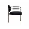 Rylan Dining Armchair - Abbington Black/Abbington Navy/Dillon Cream, Sideview - Rylan Dining Armchair - Abbington Black/Abbington Navy/Dillon Cream, Sideview