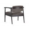 SUNPAN Westley Lounge Chair - Bravo Ash/Dorset Platinum/Leo Cabernet/Polo Club Muslin, Back Angle