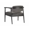 SUNPAN Westley Lounge Chair - Bravo Ash/Dorset Platinum/Leo Cabernet/Polo Club Muslin, Back Angle - SUNPAN Westley Lounge Chair - Bravo Ash/Dorset Platinum/Leo Cabernet/Polo Club Muslin, Back Angle