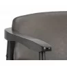 SUNPAN Westley Lounge Chair - Bravo Ash/Dorset Platinum/Leo Cabernet/Polo Club Muslin, Seat Close-up - SUNPAN Westley Lounge Chair - Bravo Ash/Dorset Platinum/Leo Cabernet/Polo Club Muslin, Seat Close-up
