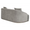 Astrid Sofa - Polo Club Stone - Back Angle