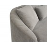 Astrid Sofa - Polo Club Stone - Seat Back Close-Up