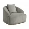 Astrid Armchair - Polo Club Stone - Angled View - Astrid Armchair - Polo Club Stone - Angled View