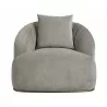 Astrid Armchair - Polo Club Stone - Front View - Astrid Armchair - Polo Club Stone - Front View