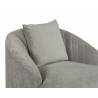 Astrid Armchair - Polo Club Stone - Seat Back Close-Up