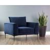 Virgo Armchair - Metropolis Blue - Lifestyle