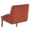 Holly Barstool - Abbington Burnt Orange - Back Angle