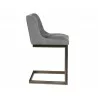 Holly Counter Stool - Zenith Graphite Grey - Side Angle - Holly Counter Stool - Zenith Graphite Grey - Side Angle