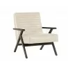 Peyton Lounge Chair - Bravo Cream - Angled View - Peyton Lounge Chair - Bravo Cream - Angled View