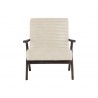 Peyton Lounge Chair - Bravo Cream - Front View