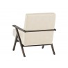 Peyton Lounge Chair - Bravo Cream - Back Angle