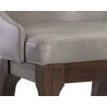 Kace Barstool - Bravo Metal - Seat Close-up