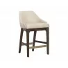 Kace Counter Stool - Bravo Cream - Angled View - Kace Counter Stool - Bravo Cream - Angled View