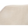 Kace Counter Stool - Bravo Cream - Seat Back Close-up