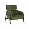 Maximus Lounge Chair - Moss Green - Angled - Maximus Lounge Chair - Moss Green - Angled