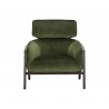 Maximus Lounge Chair - Moss Green - Front