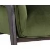 Maximus Lounge Chair - Moss Green - Seat Close-up - Maximus Lounge Chair - Moss Green - Seat Close-up