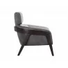 Maximus Lounge Chair - Polo Club Stone / Overcast Grey - Side Angle - Maximus Lounge Chair - Polo Club Stone / Overcast Grey - Side Angle