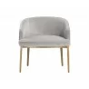 Cornella Lounge Chair - Polo Club Stone - Front View - Cornella Lounge Chair - Polo Club Stone - Front View