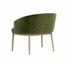 Cornella Lounge Chair - Forest Green - Back Angle - Cornella Lounge Chair - Forest Green - Back Angle