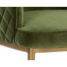 Cornella Lounge Chair - Forest Green - Leg Close-Up