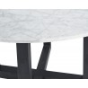 Sunpan Zola Dining Table - 51.25" - Tabletop Close-Up