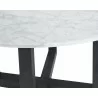Sunpan Zola Dining Table - 51.25" - Tabletop Close-Up - Sunpan Zola Dining Table - 51.25" - Tabletop Close-Up