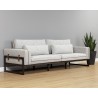 Sunpan Belinda Sofa in Symphony Greige - Angled