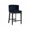 Hayden Counter Stool - Metropolis Blue - Angled View - Hayden Counter Stool - Metropolis Blue - Angled View