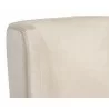 Hayden Barstool - Bravo Cream - Seat Back Close-up - Hayden Barstool - Bravo Cream - Seat Back Close-up