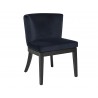 Hayden Dining Chair - Metropolis Blue - Angled