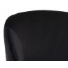 Monae Barstool - Abbington Black - Seat Back Close-up - Monae Barstool - Abbington Black - Seat Back Close-up