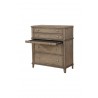 Alpine Furniture Potter Chest in French Truffle - Angled