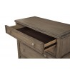 Alpine Furniture Potter Chest in French Truffle - Drawer Opened
